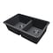 Msi Gray Double Bowl 33in X 19in Quartz Undermount 50/50 Kitchen Sink ZOR-QTZ-DBSNK-0101 - alternate 5